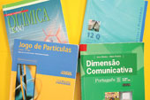 Capas de Manuais de Português e CFQ do 12º Ano