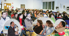 Encontro com os pais do 8º ano