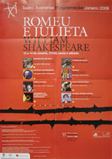 Cartaz da peça de Teatro em Aveiro